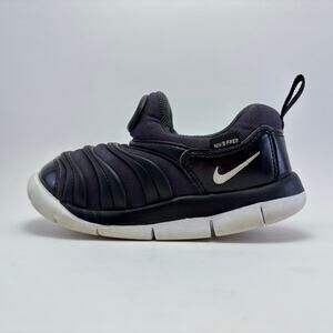 NIKE “Dynamo Free” TD Anthracite Black Shoes Size 10C